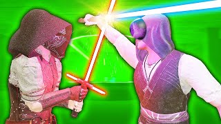 MULTIPLAYER STAR WARS LIGHTSABER DUELS  Blade and Sorcery VR Mods U8 Gameplay [upl. by Leicester]