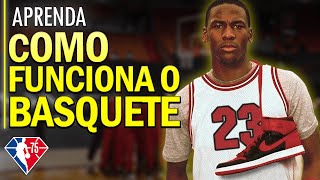 Aprenda como funciona o BASQUETE em 10min [upl. by Aratehs]