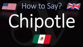 How to Pronounce Chipotle CORRECTLY Mexican Grill Pronunciation [upl. by Yna]