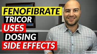 Fenofibrate Tricor  Uses Dosing Side Effects  Pharmacist Review [upl. by Izmar712]