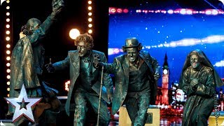 History comes to life on the BGT stage  Auditions  BGT 2019 [upl. by Elpmid653]