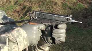 Shooting vz 61 Scorpion submachine gun 765mm Br  Gs HD Gun Show [upl. by Browne]