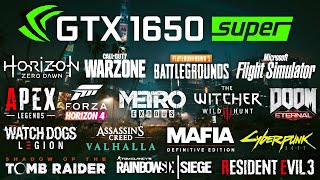 GeForce GTX 1650 SUPER 4GB Test in 25 Games in 2021 Ryzen 5 3600 [upl. by Nreval]