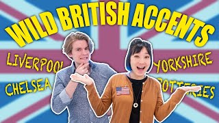 Americans React To British Accents Liverpool Yorkshire amp MORE  Ep 4 [upl. by Hughes616]