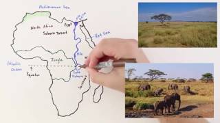 Geography of Africa [upl. by Anielram]