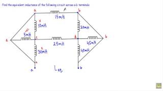 Equivalent Inductance  Example 2 Hard [upl. by Feune105]