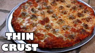 Perfect Chicago ThinCrust Tavern Style Pizza at Home [upl. by Colton]