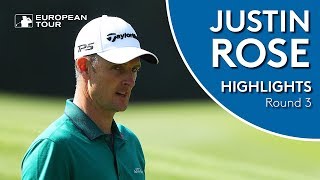 Justin Rose Highlights  Round 3  2018 WGCHSBC Champions [upl. by Campball636]