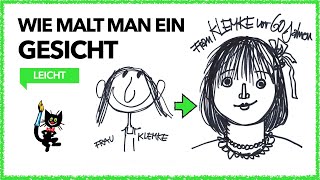 Wie malt man ein Gesicht [upl. by Zwart]