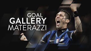 MARCO MATERAZZI  All of his 20 Inter goals 🇮🇹️🖤💙 [upl. by Tiebout]