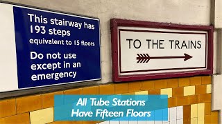 All Tube Stations Have Fifteen Floors [upl. by Conlen]