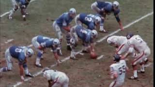 1971 Bears at Lions week 6 [upl. by Peppel]