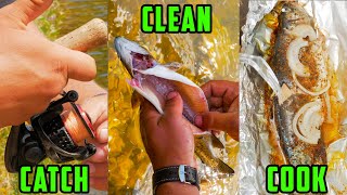 How To CATCH CLEAN amp COOK Trout EVERYTHING You Need To Know [upl. by Nananne376]