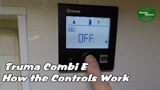 Truma Combi E boiler and Control Panel explained [upl. by Ahsekim]