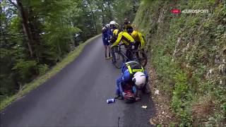 ChuteFall Cyclisme Compil2  Tour de France 2017 [upl. by Ashelman]