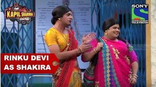 Rinku Devi as Shakira  The Kapil Sharma Show [upl. by Kit]