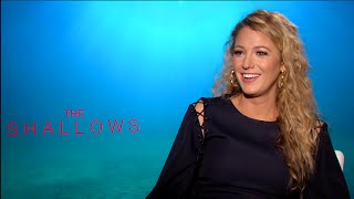 BLAKE LIVELY interview  THE SHALLOWS DEADPOOL [upl. by Manus]