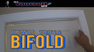 Bifold Doors How I Trim A Bifold door [upl. by Hinch]