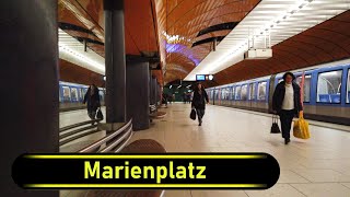 UBahn Station Marienplatz  Munich 🇩🇪  Walkthrough 🚶 [upl. by Frazier]