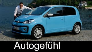 VW Volkswagen up FULL REVIEW test driven beatsmove new Facelift neu 20162017 [upl. by Lavern903]