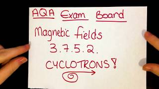 Cyclotron AQA Alevel Physics [upl. by Pincince]