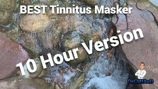 BEST Tinnitus Relief Sound Therapy Treatment  10 Hours of Tinnitus Masking [upl. by Ytinirt331]