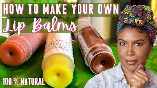 EASIEST TINTED LIP BALM at HOME DIY EVER  MOISTURIZED LIPS IN MINUTES [upl. by Jerusalem249]