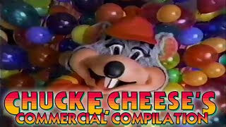 Chuck E Cheese Commercial Compilation [upl. by Naitsirhc4]