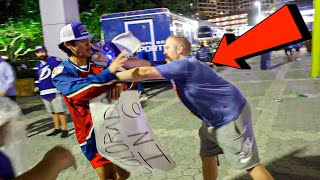 BEEFING HOCKEY FANS FIGHT [upl. by Eveam]