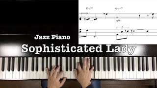 “Sophisticated Lady”Jazz Piano Duke Ellington [upl. by Eislel475]