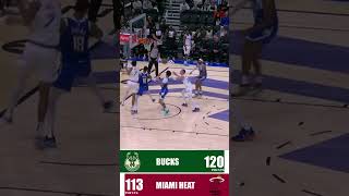 Milwaukee Bucks vs Miami Heat Highlights Today [upl. by Ellah]