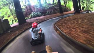 Rotorua Skyline Luge  Scenic Track [upl. by Assilaj]