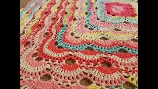 The Virus Blanket Crochet Tutorial Part 1 [upl. by Limber]