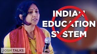 Why I Rejected The Indian Education System  Vidhi Jain Shikshantar [upl. by Eiramassenav595]