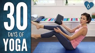 Day 6  SIX PACK ABS  30 Days of Yoga [upl. by Mall]