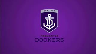 Current Fremantle Dockers Theme Song HQ Audio [upl. by Yartnod]