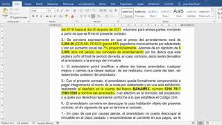 CÓMO HACER UN CONTRATO DE ARRENDAMIENTO [upl. by Melania]