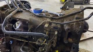 Case IH Transmission Teardown and Rebuild [upl. by Labotsirc63]