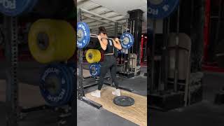 Heels Elevated Barbell Squat [upl. by Selle]