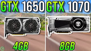 GTX 1650 vs GTX 1070  Big Difference [upl. by Elliott68]