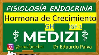 Fisiología Endocrina  Hormona de Crecimiento GH e IGF1 IGdoctorpaiva [upl. by Latt383]