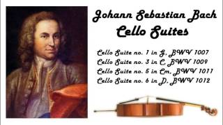 Johann Sebastian Bach  Cello suites in 432 Hz great for reading or studying [upl. by Acinorej]