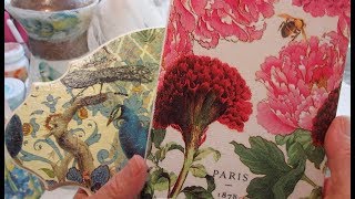 Best Napkin Decoupage DIY for Beginners 2019 [upl. by Marceau701]