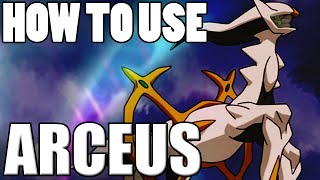 Pokémon How To Use Arceus Arceus Moveset  Pokemon Omega Ruby and Alpha Sapphire  XampY Guide [upl. by Mariano]