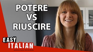 Potere vs Riuscire How to Say quotCanquot in Italian  Easy Italian 49 [upl. by Rhys988]