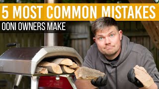 OONI PIZZA OVEN TIPS  5 Common Mistakes Ooni Owners Make [upl. by Minton985]