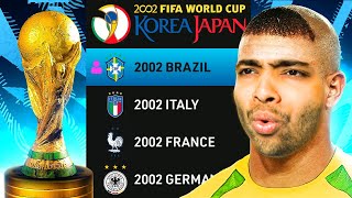 2002 WORLD CUP in FIFA 22🤩 [upl. by Noman]