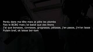 DAMSO  Freestyle Couvre Feu PAROLESLYRICS [upl. by Tecil863]