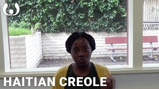 WIKITONGUES Castelline speaking Haitian Creole [upl. by Horvitz]