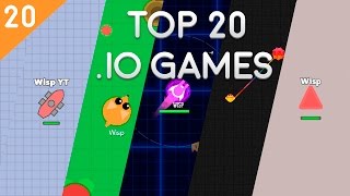 TOP 20 IO GAMES  BEST IO GAMES EVER [upl. by Atarman757]